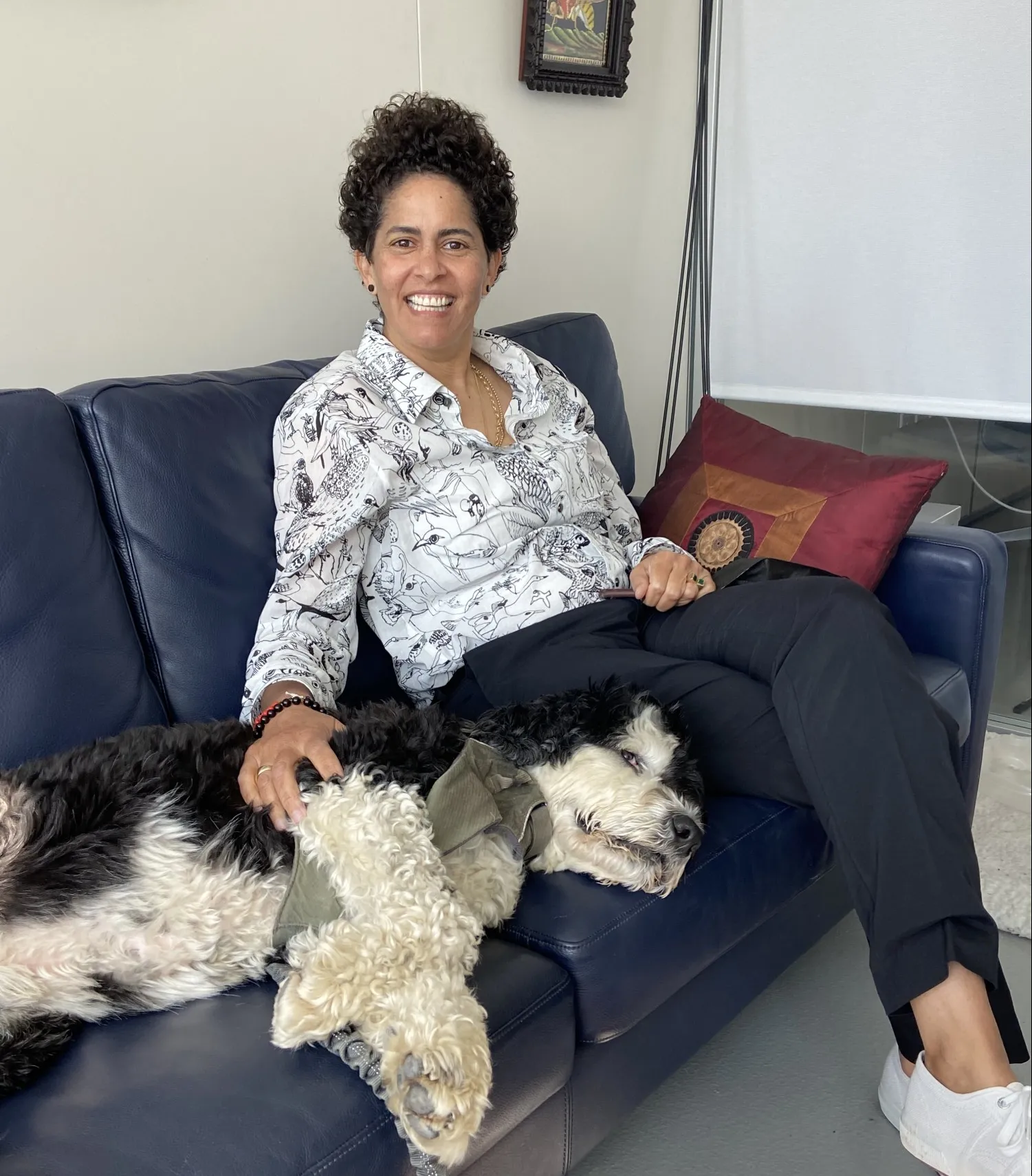 Julie Mehretu, our new Artist in Residence, and Teddy